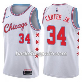 Canotte Uomo Chicago Bulls Wendell Carter 34 Nike City Edition Swingman